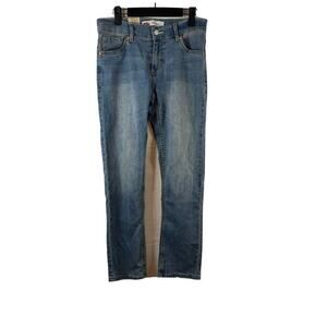 Levi’s 511 Women's Slim From Hip to Ankle Stretch Denim Blue Jeans 27x27